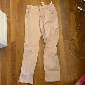 Zara dusty pink jeans